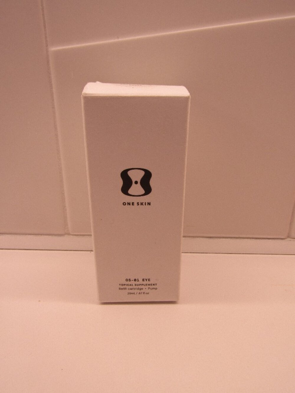 OneSkin OS-01 EYE Topical Supplement REFILL---Brand New----Full Size---.65 fl oz